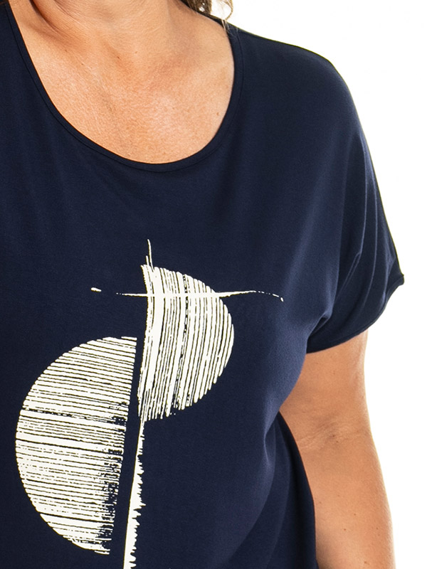 GITTE - Plus Size T-paita fra Gozzip