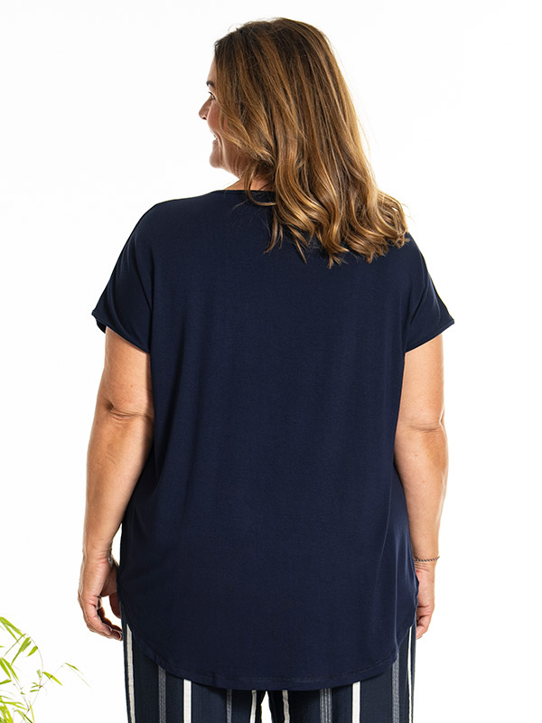 GITTE - Plus Size T-paita fra Gozzip