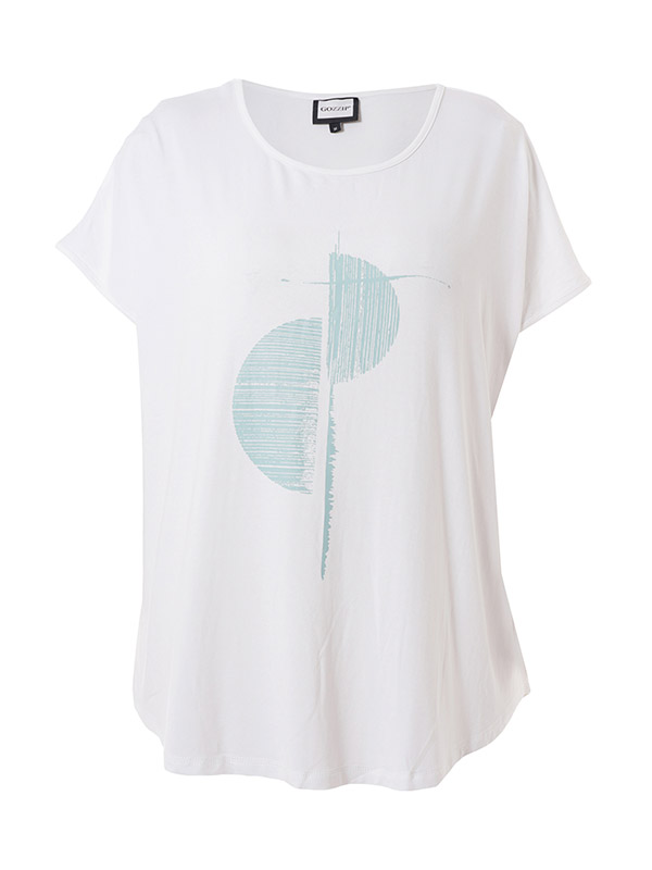 GITTE - Plus Size T-paita fra Gozzip