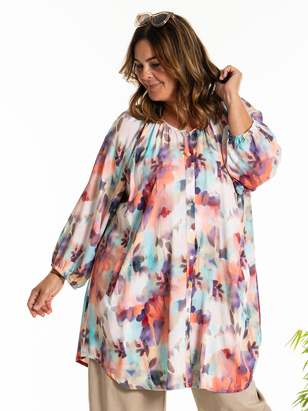 KATHINKA - Plus Size Tunic fra Gozzip