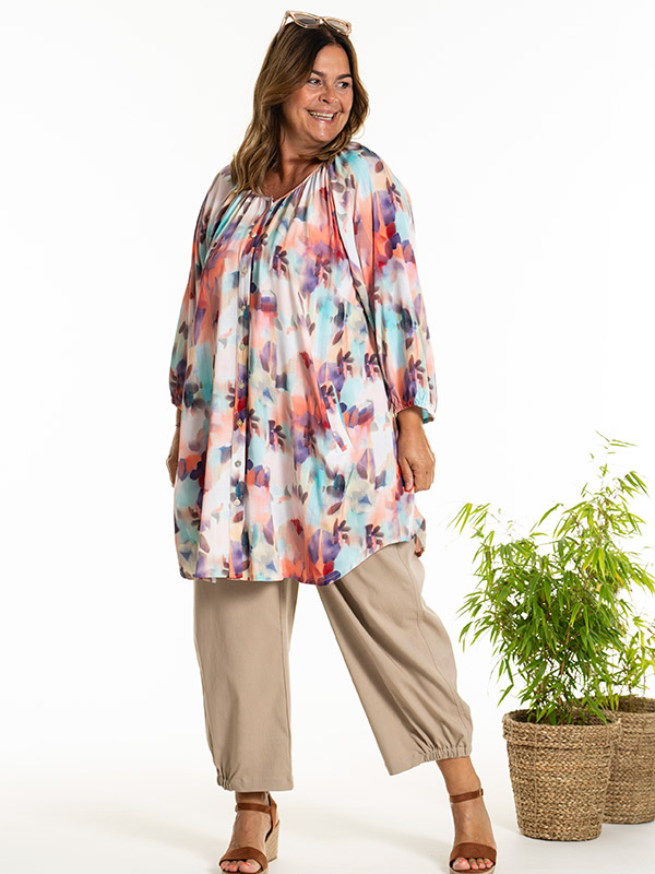 KATHINKA - Plus Size Tunic fra Gozzip