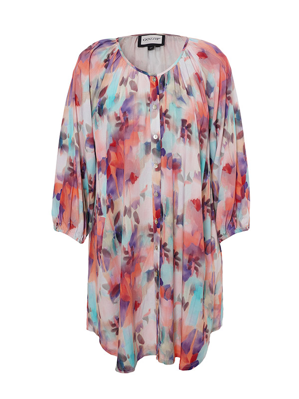 KATHINKA - Plus Size Tunic fra Gozzip