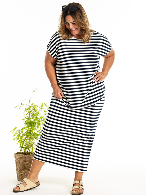 GITTE - Plus Size T-paita fra Gozzip