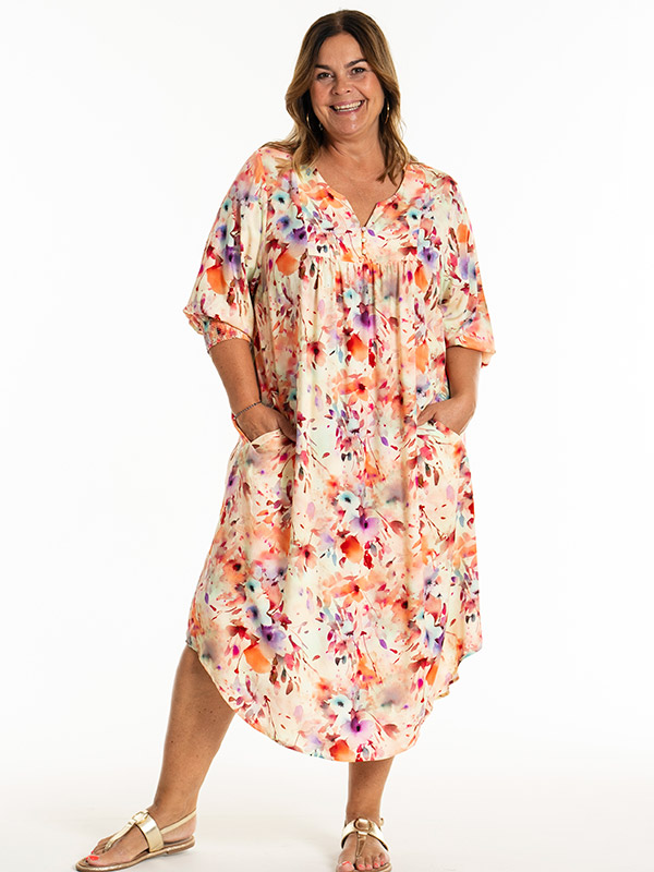 ALICE - Plus Size Mekko fra Gozzip