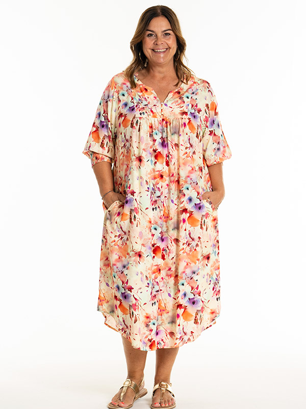 ALICE - Plus Size Mekko fra Gozzip