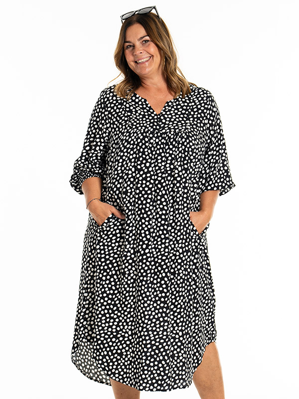 ALICE - Plus Size Mekko fra Gozzip