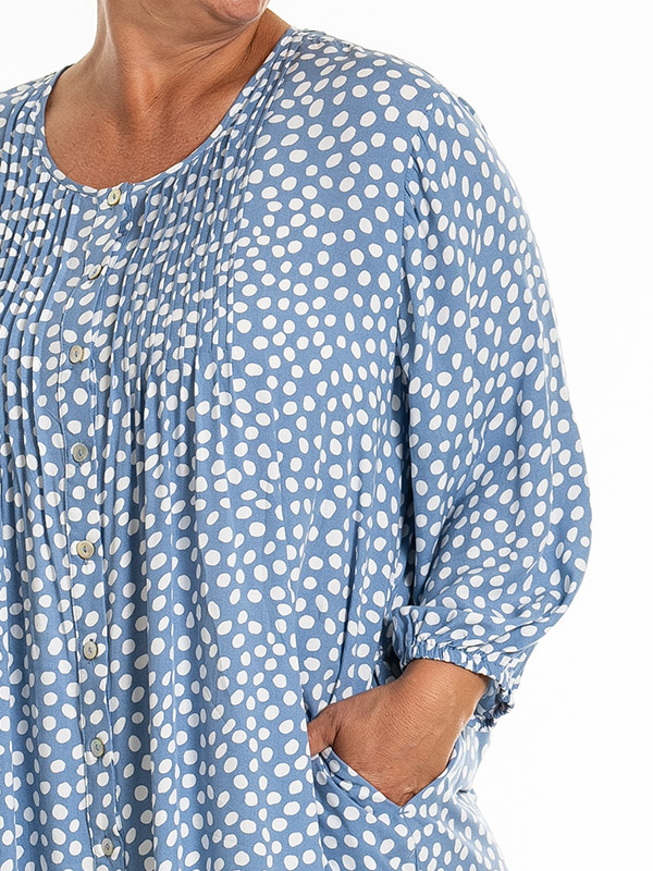JOHANNE - Plus Size Tunic fra Gozzip