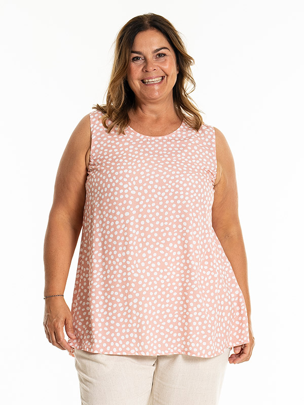 BEATA - Plus Size Toppi fra Gozzip