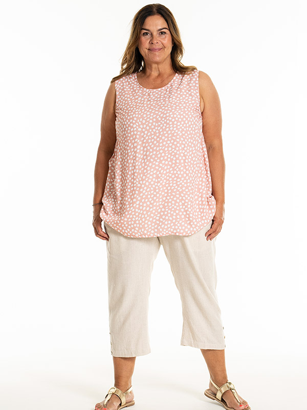 BEATA - Plus Size Toppi fra Gozzip