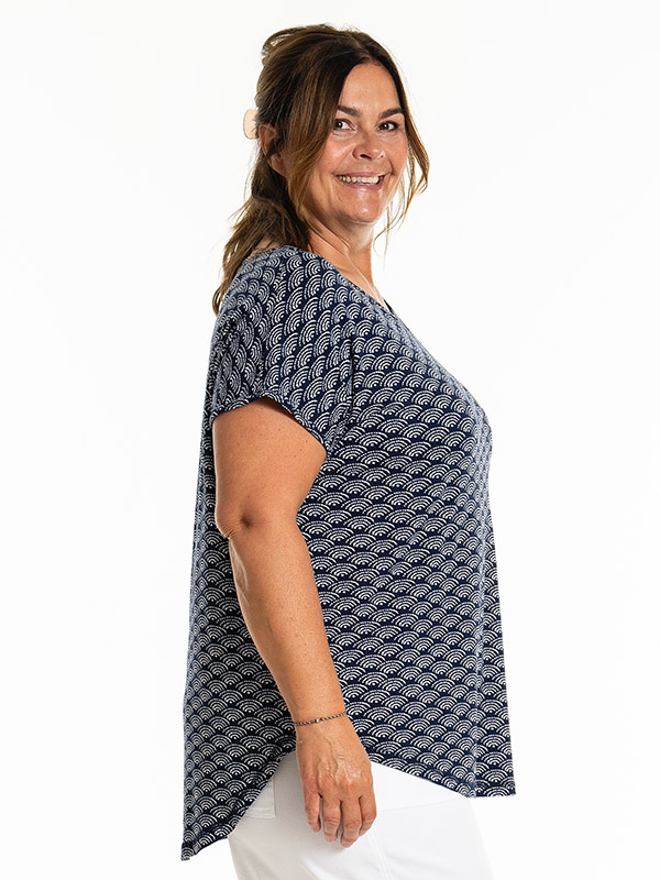 GITTE - Plus Size T-paita fra Gozzip