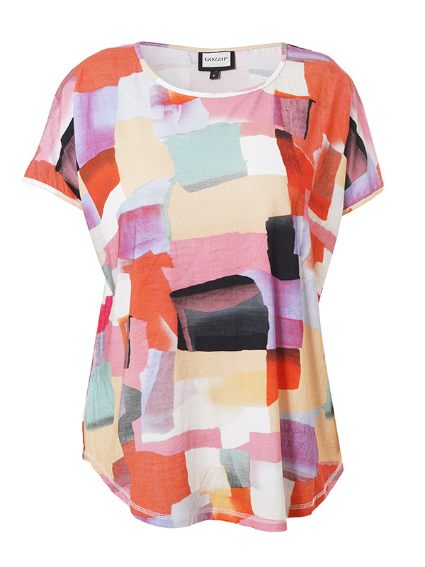 GITTE - Plus Size T-paita fra Gozzip