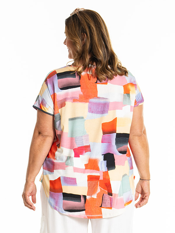 GITTE - Plus Size T-paita fra Gozzip