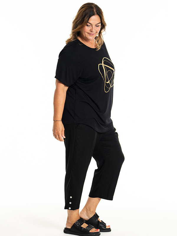 BIRKA - Plus Size T-paita fra Gozzip