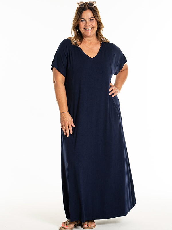 MARGIT - Plus Size Mekko fra Gozzip
