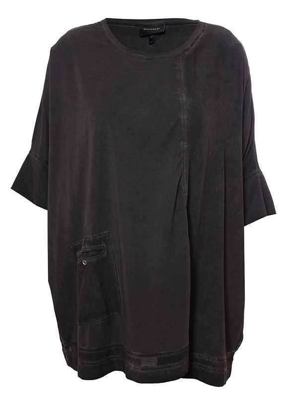 LAYLA - Plus Size T-paita fra Gozzip Black