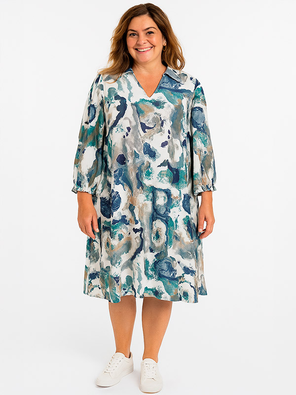 MELISSA - Plus Size Tunic fra Gozzip