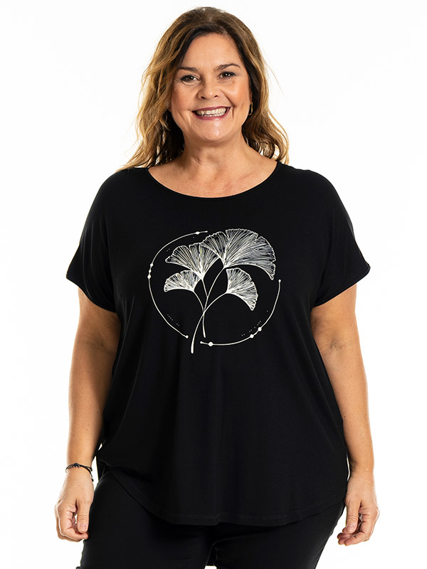 GITTE - Plus Size T-paita fra Gozzip