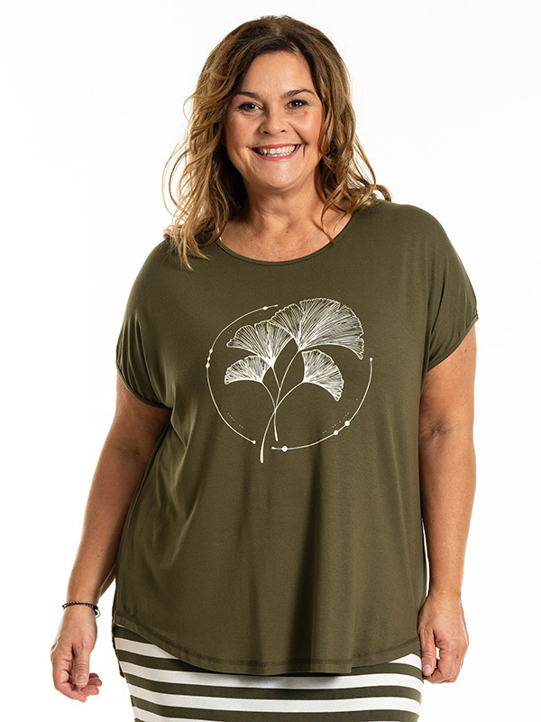 GITTE - Plus Size T-paita fra Gozzip