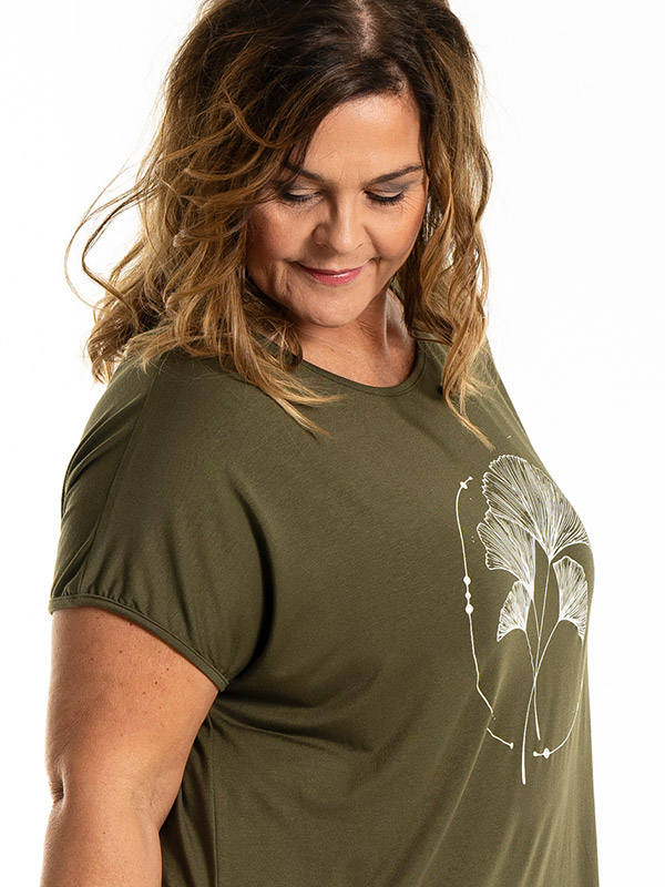 GITTE - Plus Size T-paita fra Gozzip