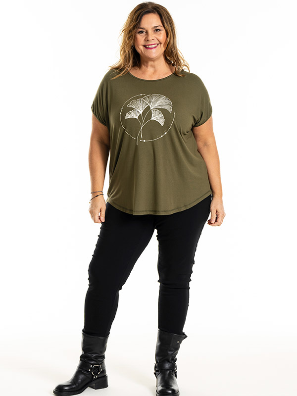 GITTE - Plus Size T-paita fra Gozzip