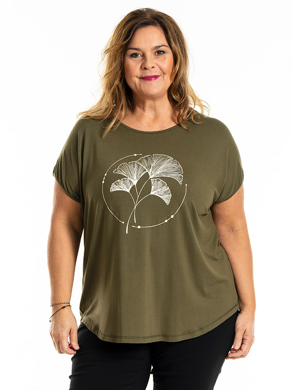 GITTE - Plus Size T-paita fra Gozzip