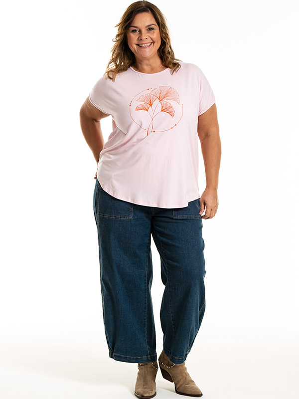 GITTE - Plus Size T-paita fra Gozzip