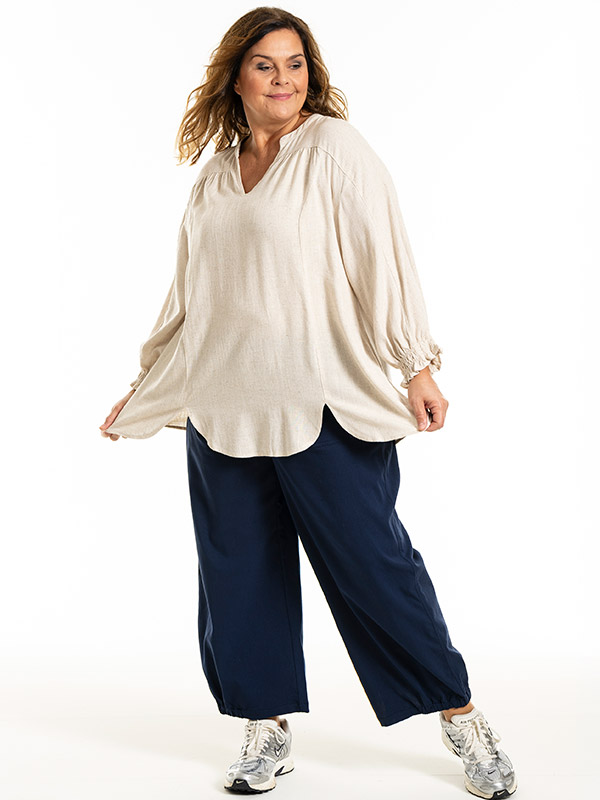 MIRJAM - Plus Size Pusero fra Gozzip
