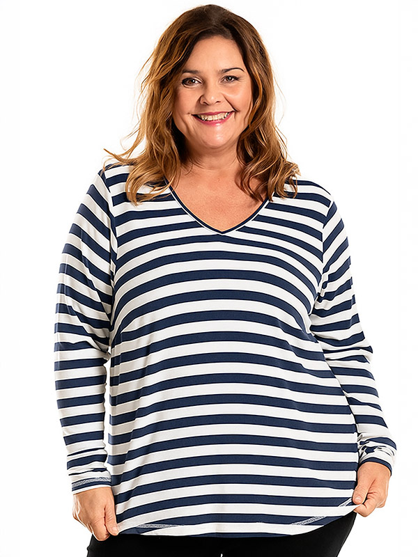 GITTE - Plus Size Pusero fra Gozzip