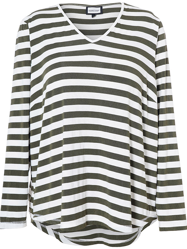 GITTE - Plus Size Pusero fra Gozzip