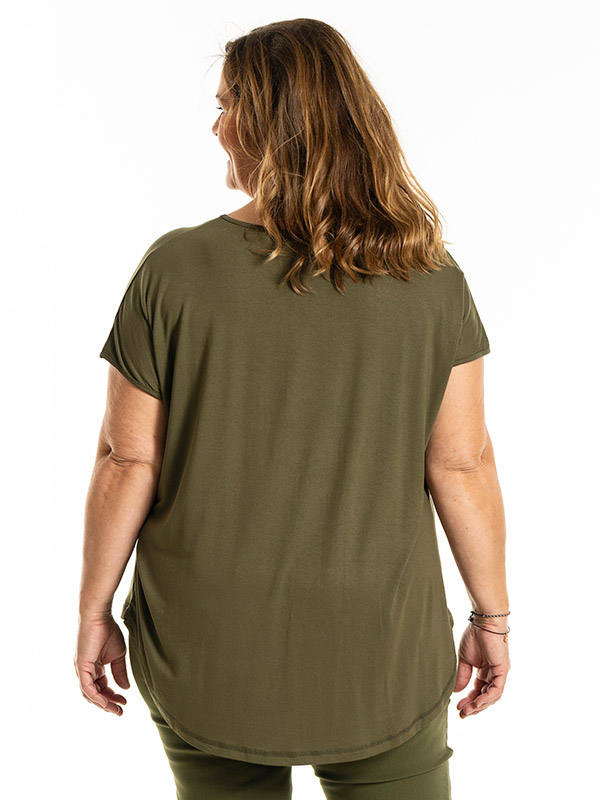 GITTE - Plus Size T-paita fra Gozzip