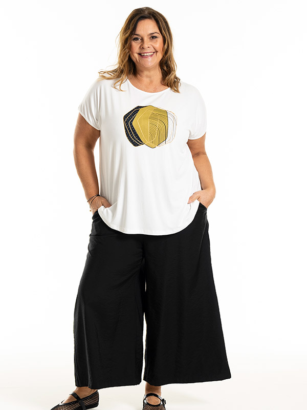 GITTE - Plus Size T-paita fra Gozzip