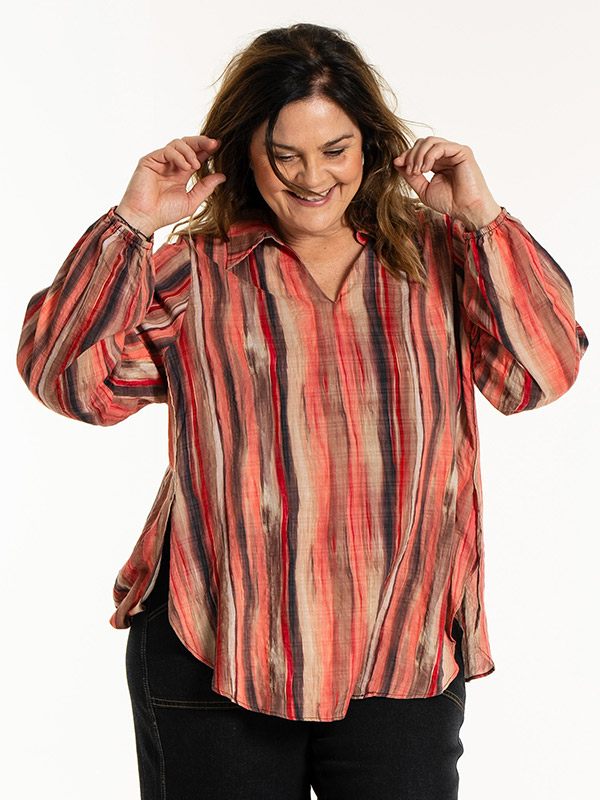 SOPHIA - Plus Size Pusero fra Gozzip