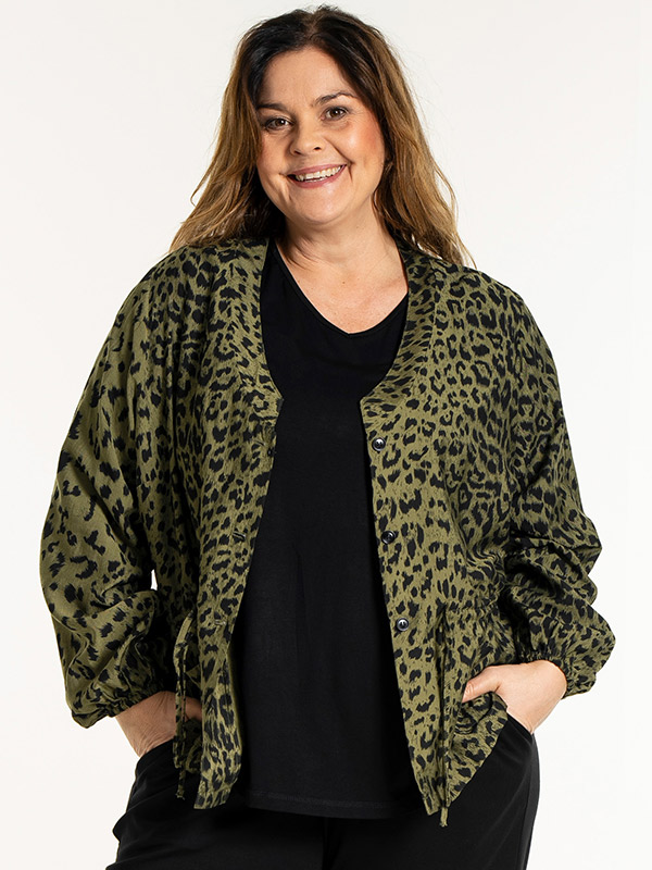 ELLIE - Plus Size Takki fra Gozzip