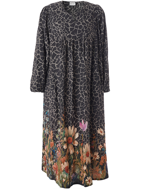 ILSE - Plus Size Mekko fra Gozzip