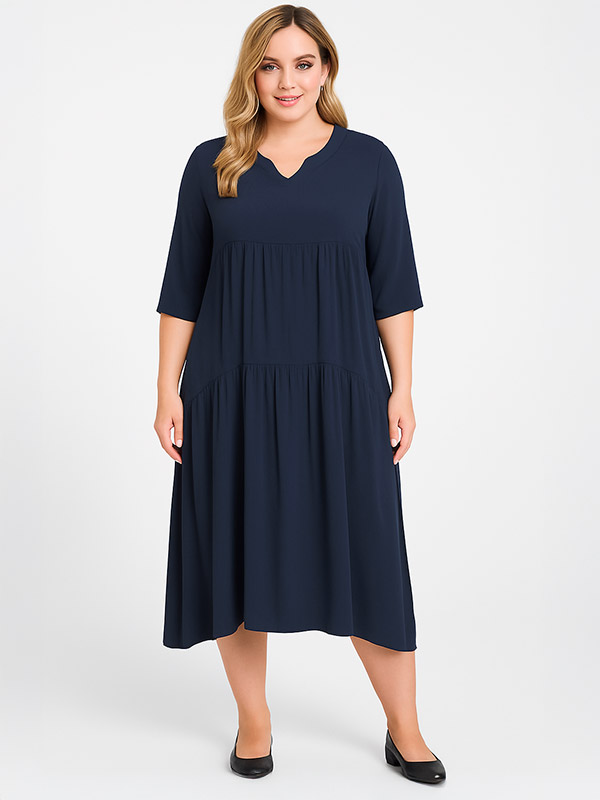RIGMOR - Plus Size Mekko fra Pont Neuf