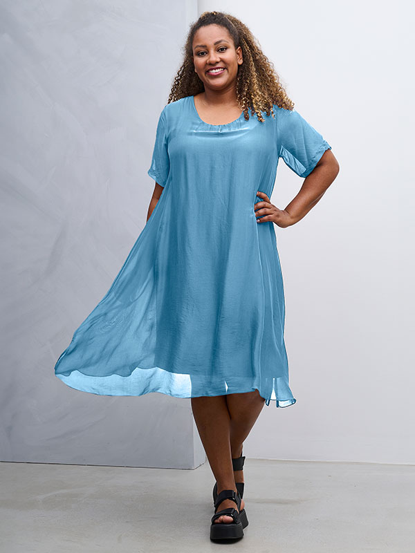SASA - Plus Size Mekko fra Pont Neuf