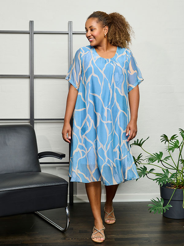 SASA - Plus Size Mekko fra Pont Neuf