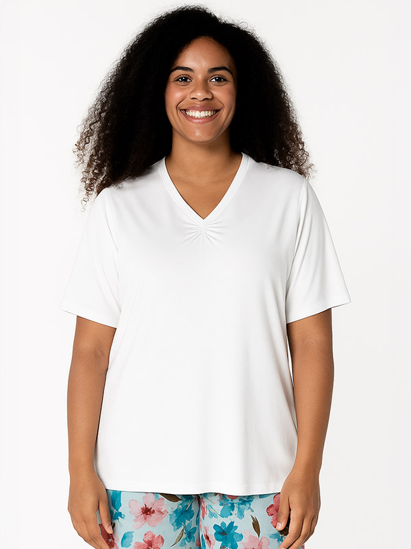 LYKKE - Plus Size T-paita fra Studio