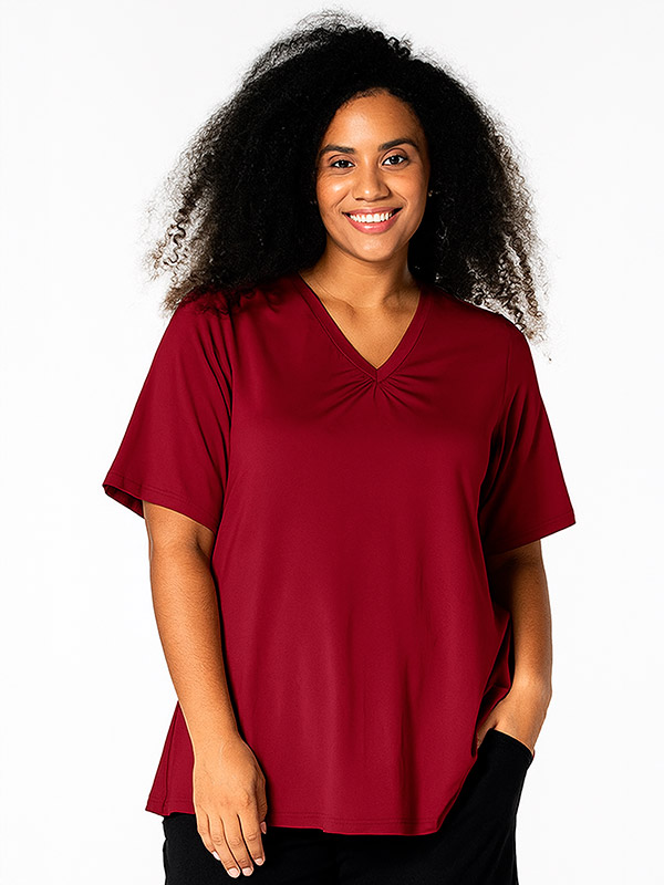 LYKKE - Plus Size T-paita fra Studio