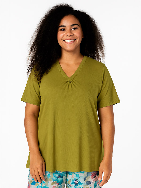 LYKKE - Plus Size T-paita fra Studio