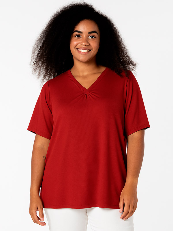 LYKKE - Plus Size T-paita fra Studio
