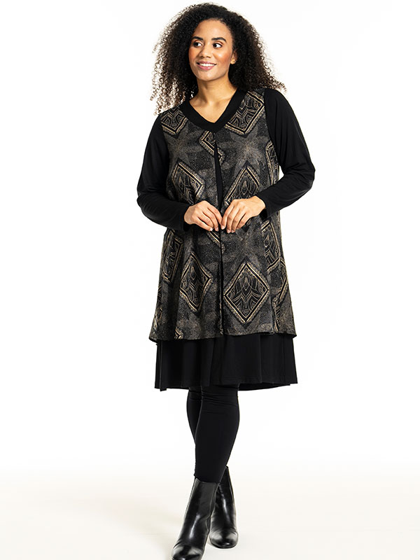 ÅSA - Plus Size Mekko fra Studio