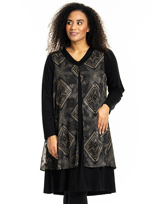 ÅSA - Plus Size Mekko fra Studio