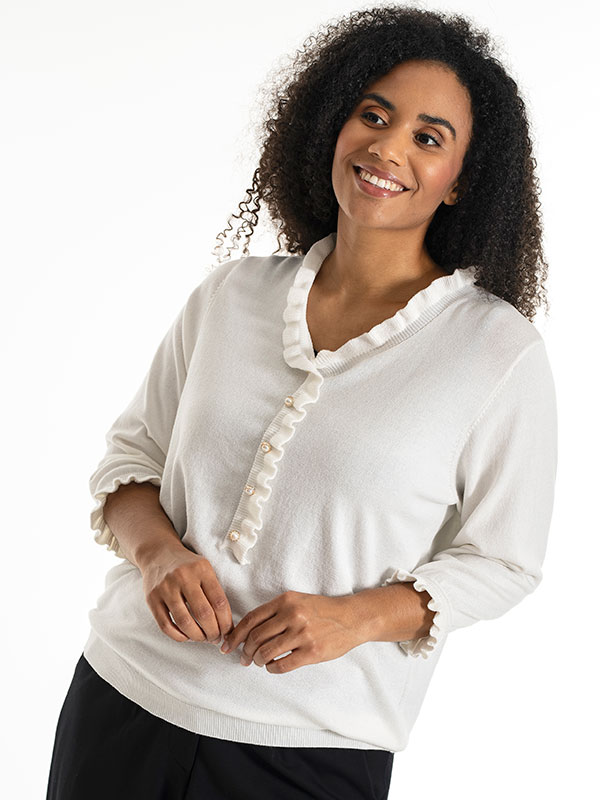 JEAN - Plus Size Villapaita fra Studio