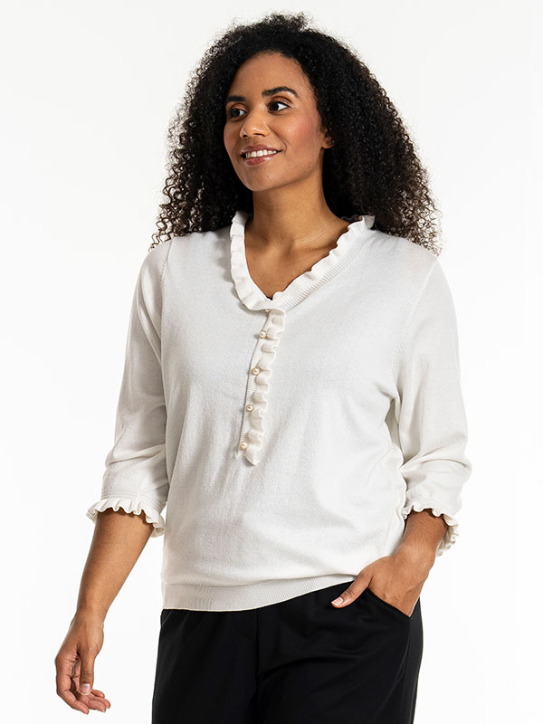 JEAN - Plus Size Villapaita fra Studio