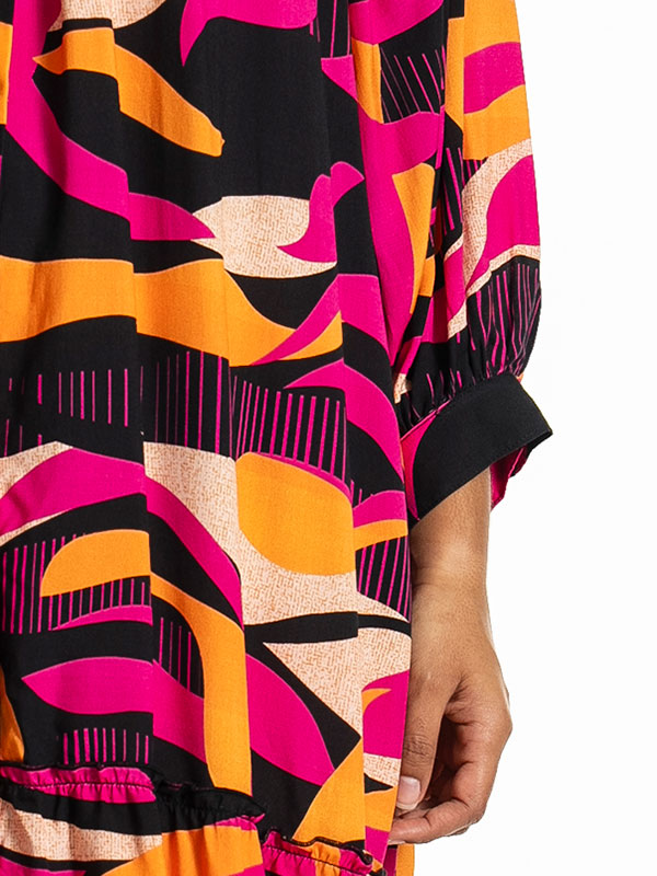 JEANETT - Plus Size Mekko fra Studio