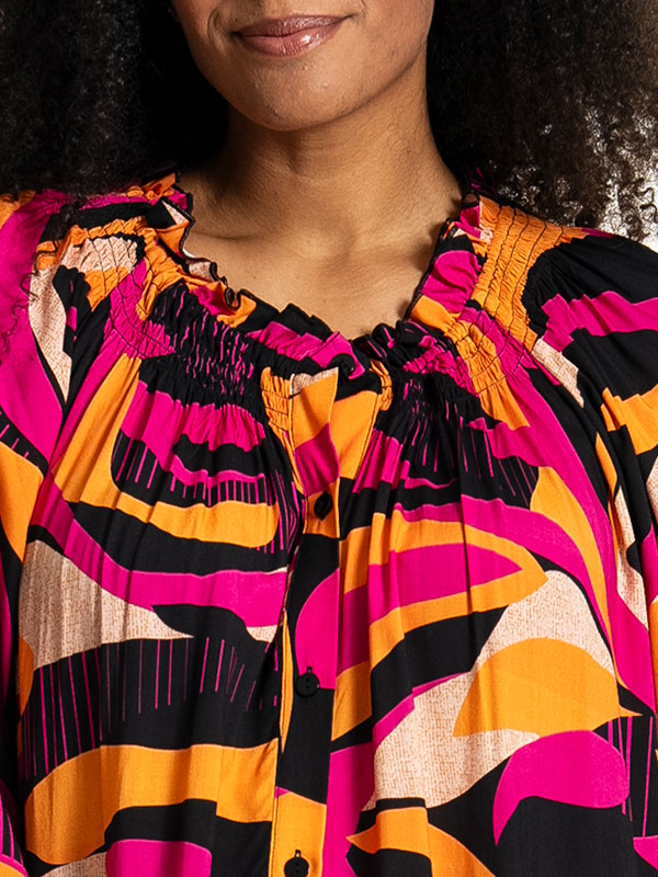 JEANETT - Plus Size Mekko fra Studio
