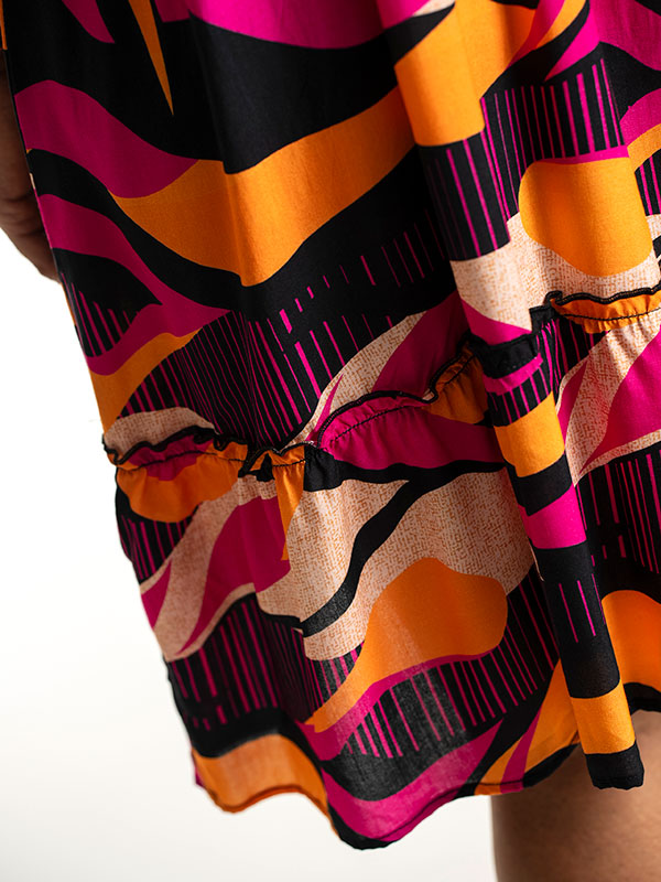 JEANETT - Plus Size Mekko fra Studio
