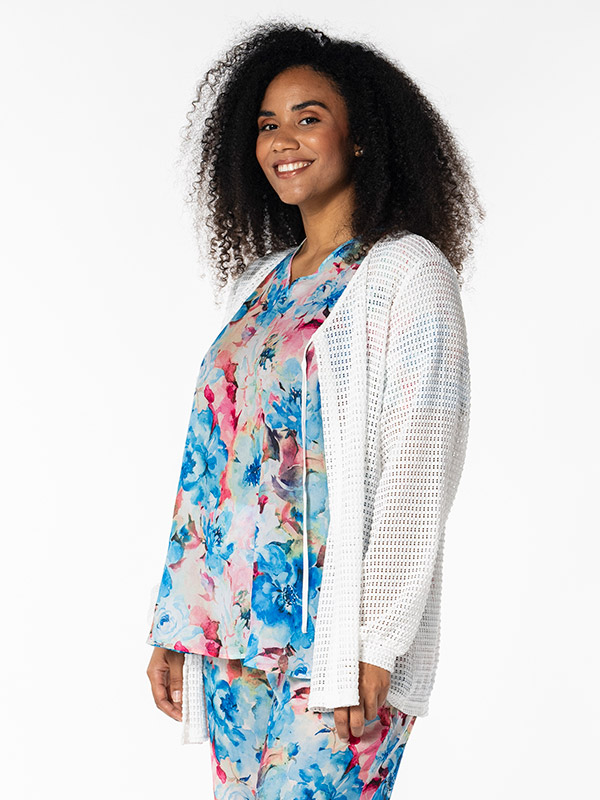 KANYA - Plus Size Neuletakki fra Studio