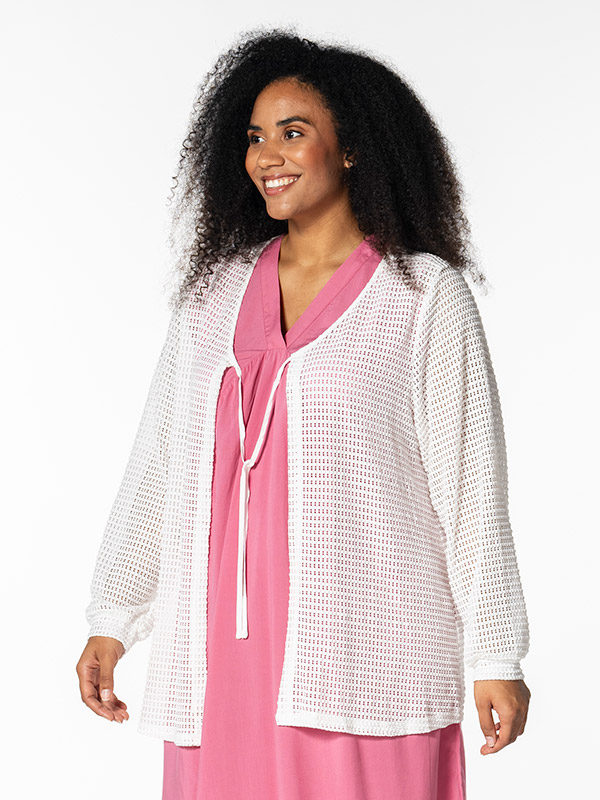 KANYA - Plus Size Neuletakki fra Studio